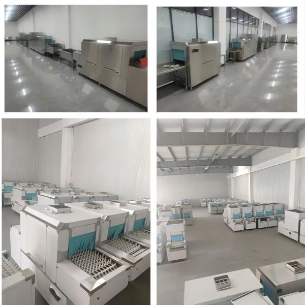 400L/H 380V Rack Conveyor Dishwasher Dishwashing Equipment 55-95 Temperature Range