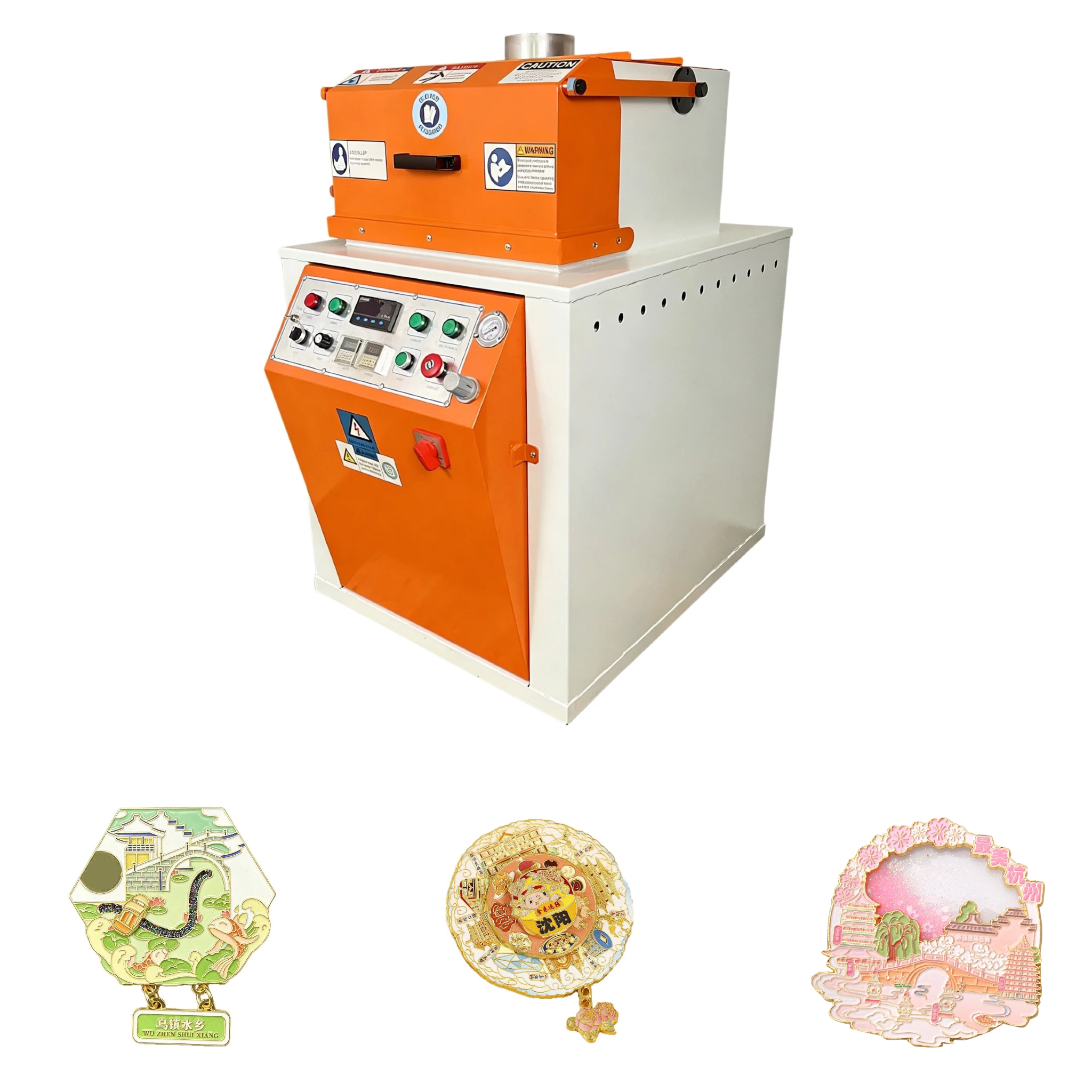 Vcuum Centrifugal Spin Casting Machine for Zinc Alloy Fridge Magnet 12 Inches Zamak Metal Casting Machine