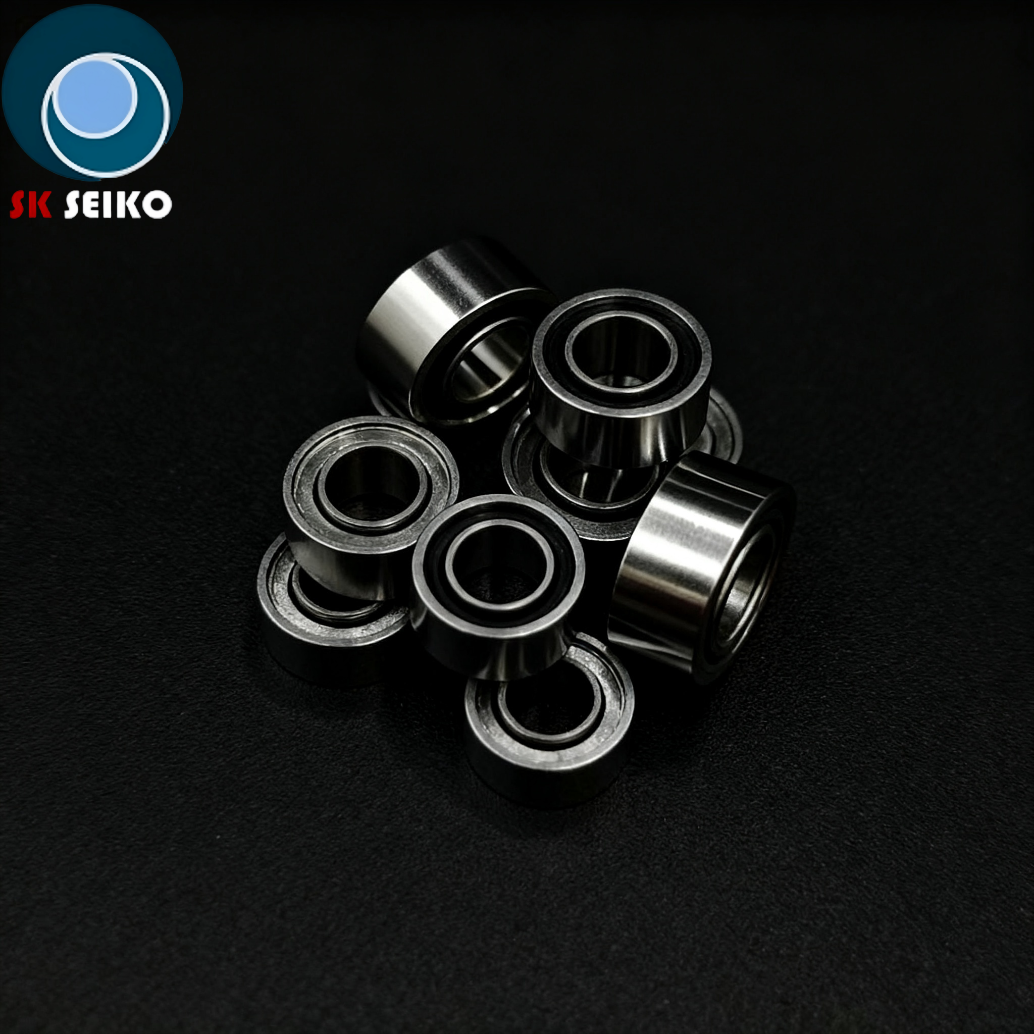 SR144TLZN 3.175*6.35*2.38 High Speed Dental Bearing Color Silver  Precision Grade P4 Fits Most High Speed Dental Handpieces