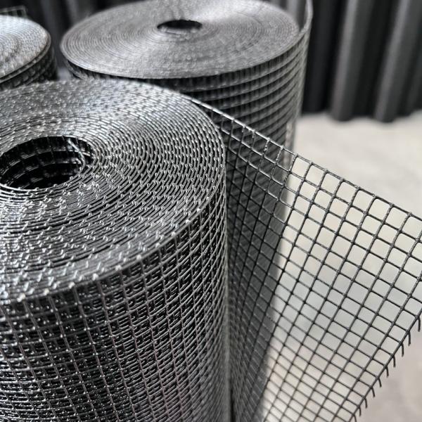 Black Vinyl Coated Welded Fence Mesh For Home And Garden Fence And Home