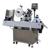 Etiqueta automática horizontal Vial Labeling Machine For Ball Pen Glue Plastic Tube