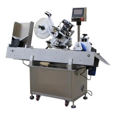 Etiqueta automática horizontal Vial Labeling Machine For Ball Pen Glue Plastic Tube