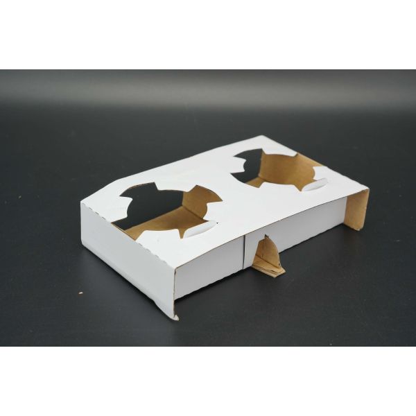 New Disposable Coffee Takeout Holder Cafe Milk Restaurant Packing Tools Holders Take Away Paper Cup Holder Tray
