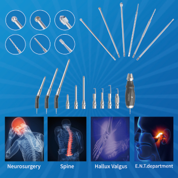 4mm Anspach Drill Attachments For Anspach S-4B-G1 Ball Drill Bits Attachments