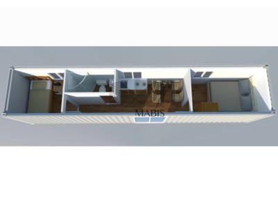 O recipiente modular moderno da casa pré-fabricada dirige a boas isolação e qualidade luxuosas