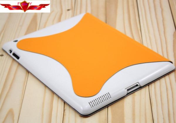 Hot Spider Four Hold Ultra Thin Ipad 2/3/4 Cover Case Smart Sleep/Wake Up Multi Color