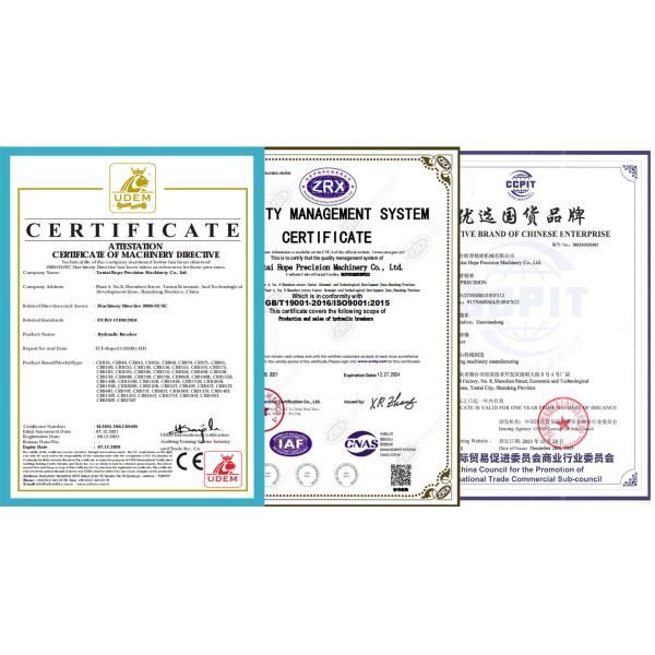 Customized Demolition Hydraulic Breaker Accessories with Corrosion Resistance