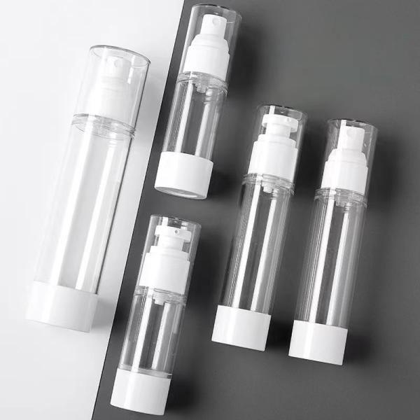 プラスチックエアレスボトル 15ml～120ml スプレーヘッド付き