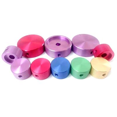 OEM Custom Knobs No Knurling Volume Switch Aluminum Rotary Control Knobs
