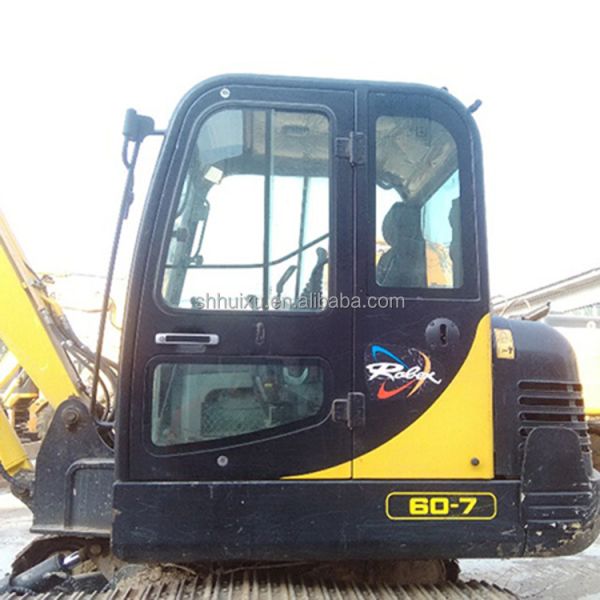 6 Ton Hyundai Used Wheel Excavators R60-7 Hyundai Used Excavator Crawler 60