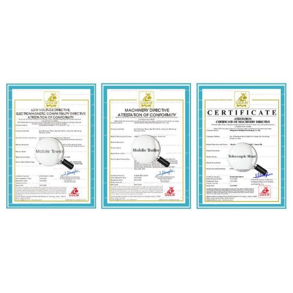 Rugged Waterproof Design Cube Surveillance Tower For Harsh Environments