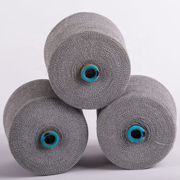 Carbon Fiber Coated Permanent Anti Static Conductive Yarn For Woven Knitted Fabric