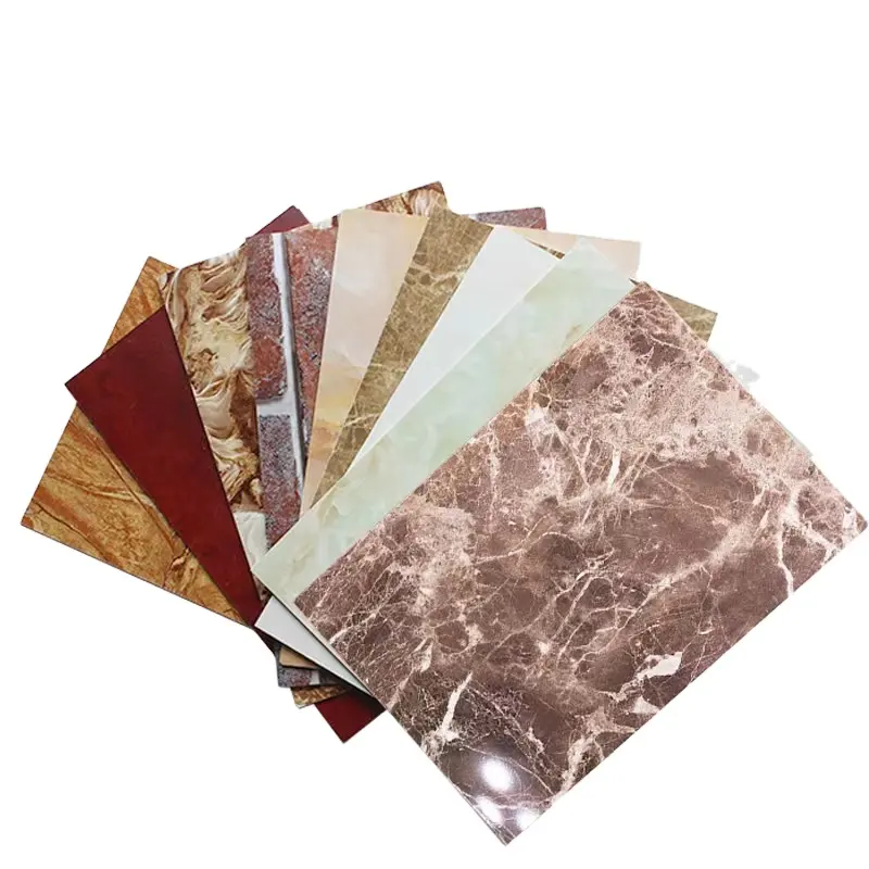 Многоцветные мраморные листы для напольного уборки душные стены и столешницы