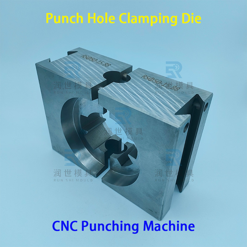 CNC Tube Punching Machine Die Perforating Machine Punching Die For Φ19.05 Copper Tube Punching Hole