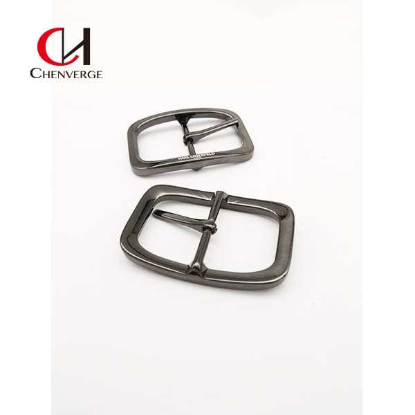 Durable Rustproof 35mm Belt Buckle , Lightweight Heel Bar Belt Buckle