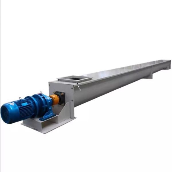 OEM Industrial Carbon Steel Spiral Conveyor U Trough Auger Screw Conveyors Guaranteed