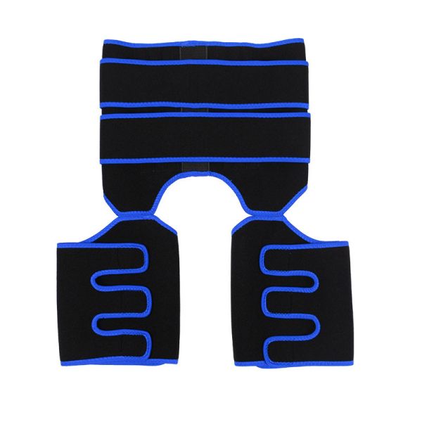 NANBIN OEM Plus Size Thigh Trimmers Blue Velcro Double Belt