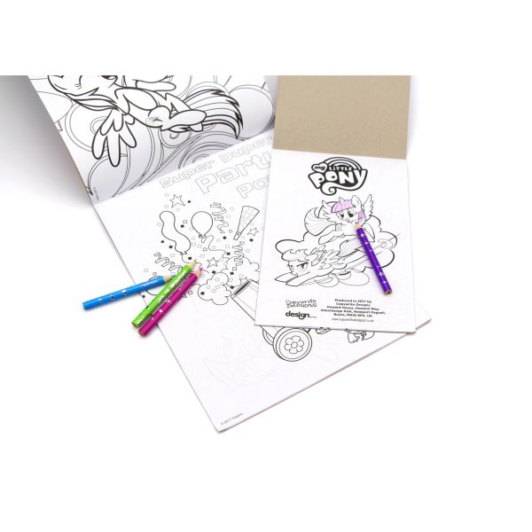 Изготовленное на заказ полное печатание книжка-раскраски с щеткой, страницами расцветки картины малыша детей