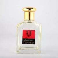100 Ml de vidro vazio do perfume engarrafam a luz transparente Grey Atomizer Sprayer Sealing