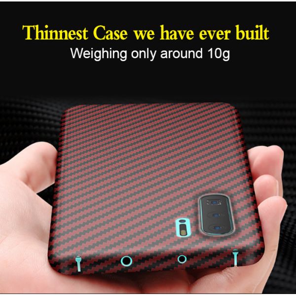 Favorable caja del teléfono de la fibra de Aramid de la resistencia de sustancias químicas de Huawei P30