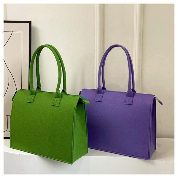 Felt Tote Bag with Durable Handles Grocery Bags Travel Heavy Duty Shopping Find Similar Icon Felt Bags With Your Logo Large Custom Shopping Bag With Logo Felt Tote For Party Recycled Felt Tote Bag