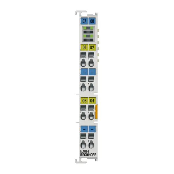 EL4014  Beckhoff EtherCAT Terminal, 4 Channel Analog Output, Current, 0…20 MA, 12 Bit
