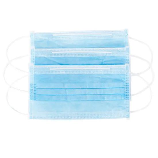 FDA CE 3 Ply Disposable Surgical Face Masks Non Woven Medical Mask For Adult