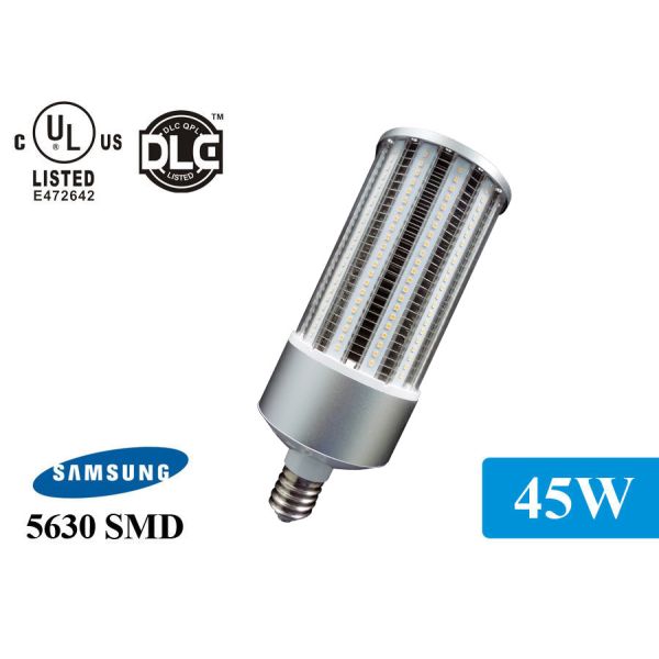 LM80 Listed AC100-300V 120LM/W 180 Degree E39 45w LED Corn Light