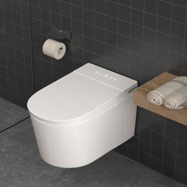SONSILL White Ceramic Bathroom Toilet Bowl With P-Trap Drainage High Standard Design