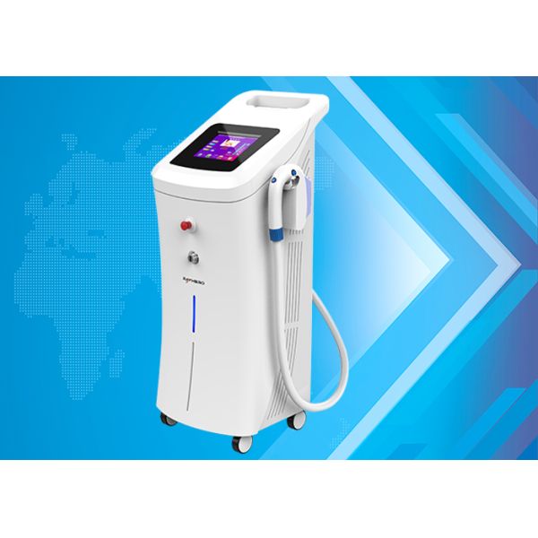 Vertical OPT SHR IPL Hair Removal Machine / Skin Rejuvenation Equipment