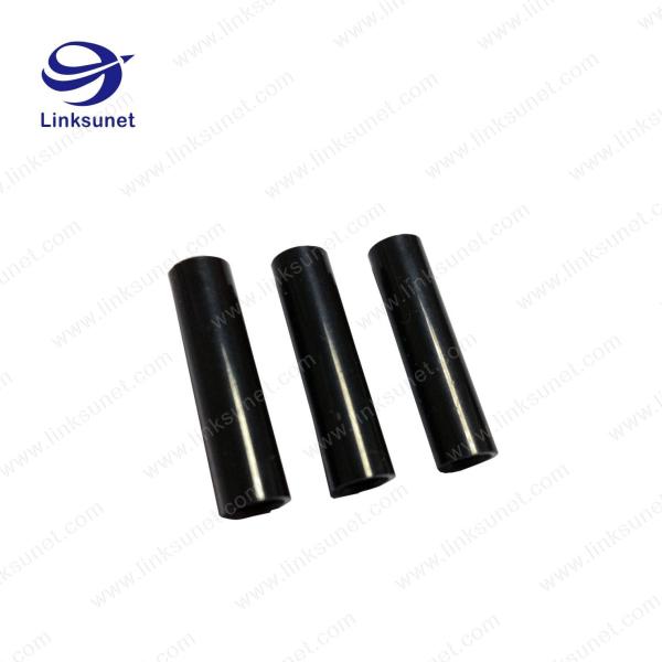UL94 - V0 Black ABS Plastic Molding OD 6.0mm D1 3.9mm L 25.4mm