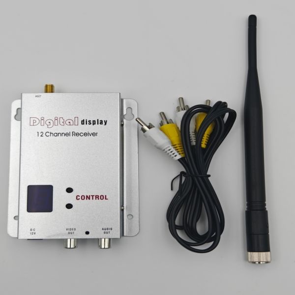 Industrial Grade 1.2GHz Full Band Receiver 12 Channels Video Receiver 910MHz-1360MHz VRX