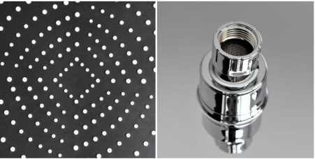 Bathroom Universal Single Head Shower Top Sprinkler Large Size