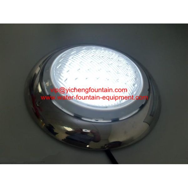 12w - 81w Big Power Led Underwater Swimming Pool Lights With White / Blue Ring