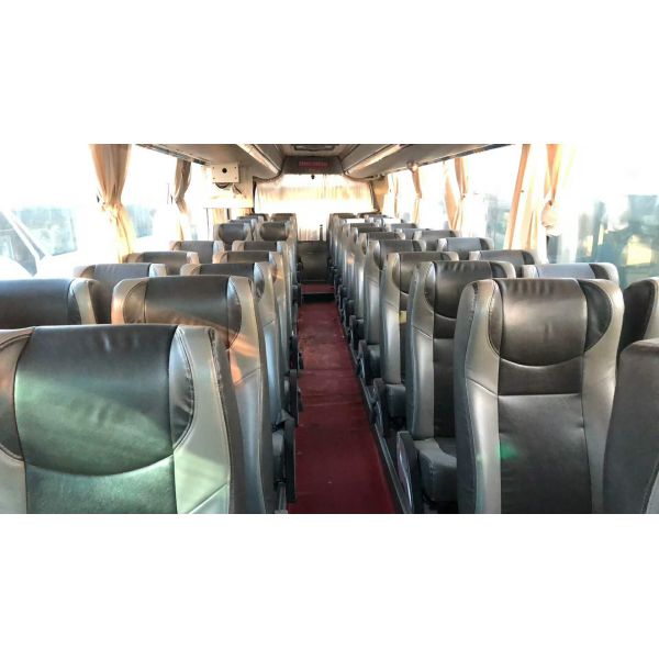 Youngman Used Double Decker Bus , One Layer Used Luxury Buses 2012 Year 50 Seats