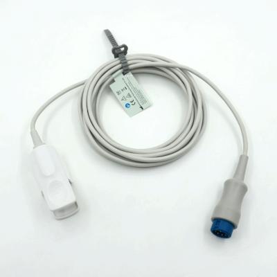 Manufacturer Monitor Accessories Reusable Adult Clip Compatible Mindray SpO2 Sensor for T5/T8,7pin,3m