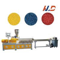 Machine de fabrication de masterbatch couleur, extrudeuse à double vis