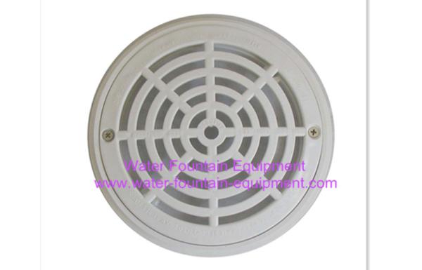 ABS/PVC Diameter 208mm Round Shape Swimming Pool Accessories Main Drain Cover