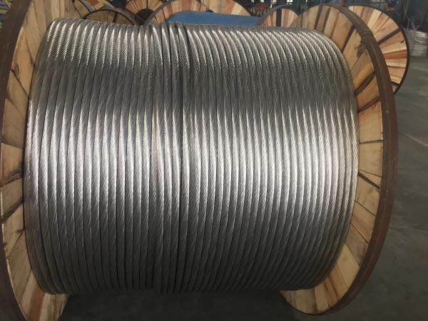 Fio à terra encalhado alumínio do calibre do condutor 1.0-10.8 da estrutura simples