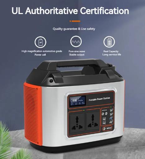 500 Watt Portable Power Supply Power Station Camping Spare Battery 110v 220v AC Most Powerful Solar Generator Emergency
