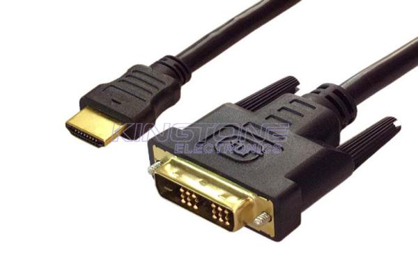 Digital Single DVI Cable 7×0.127mm Silver Plated Copper or Tin Plated Copper 28AWG