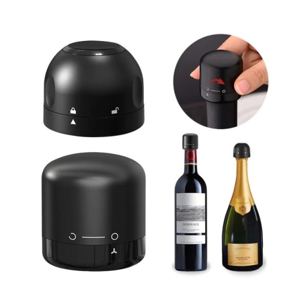 ​Champagne And Wines Bottle Cap Stopper Customized LOGO / Color