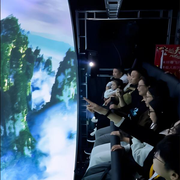 3d 360 graus Imersivo Projeto de Cúpula Teatro de tela Fabricação