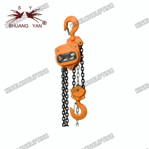 2 Ton Lifting Chain Block , Ratchet Chain Block HSZ-K Series Quenched and Tempered Load Chain