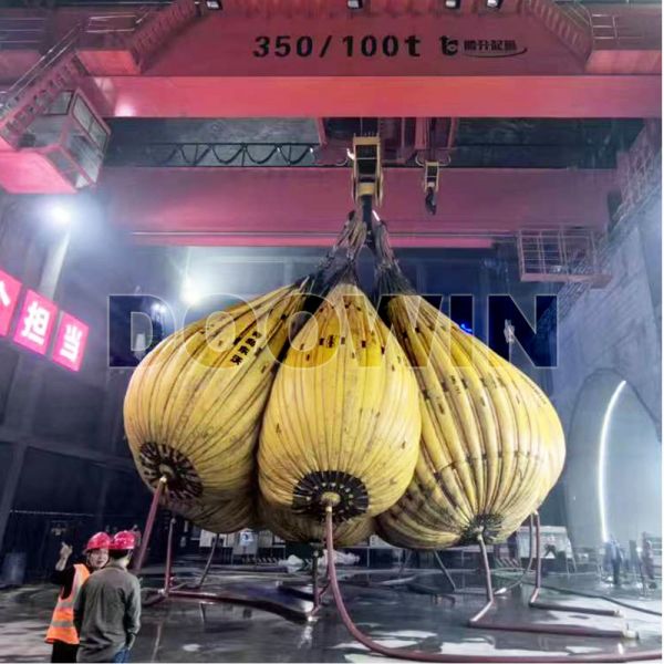 Bolsas de peso llenas de agua para espacios reducidos de 1 a 50 toneladas - Bolsas de agua para pruebas de carga de grúas