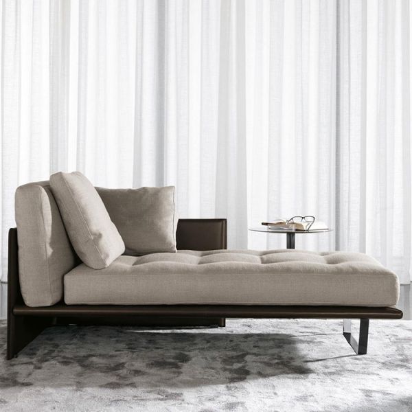 Minimalist Italian Designer Dylan L Shaped Sofe Set Furniture Living Room Salas Modern Luxury Withe Fabric Sofa