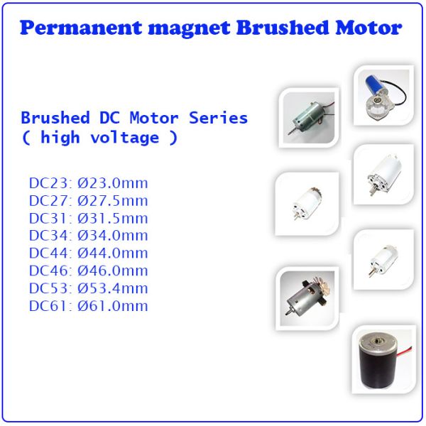 вращающий момент 230V 800W высокий почистил мотор щеткой DC постоянного магнита для кофеварки
