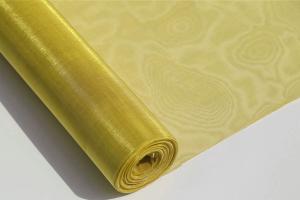 0.6-1.3mm Roll Width Brass Wire Mesh In Plain And Twill Weave Perfect Strength