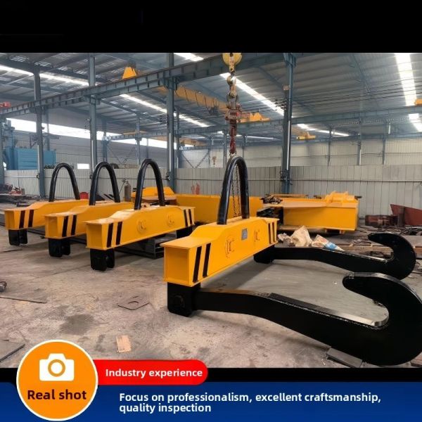 Heavy Duty Ladle Plate Hook for Molten Steel Lifting and Tipping Function