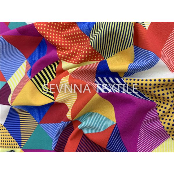 Activewear пряжи вещество-поглотителя поли вяжет воссоздание фитнеса ткани на открытом воздухе